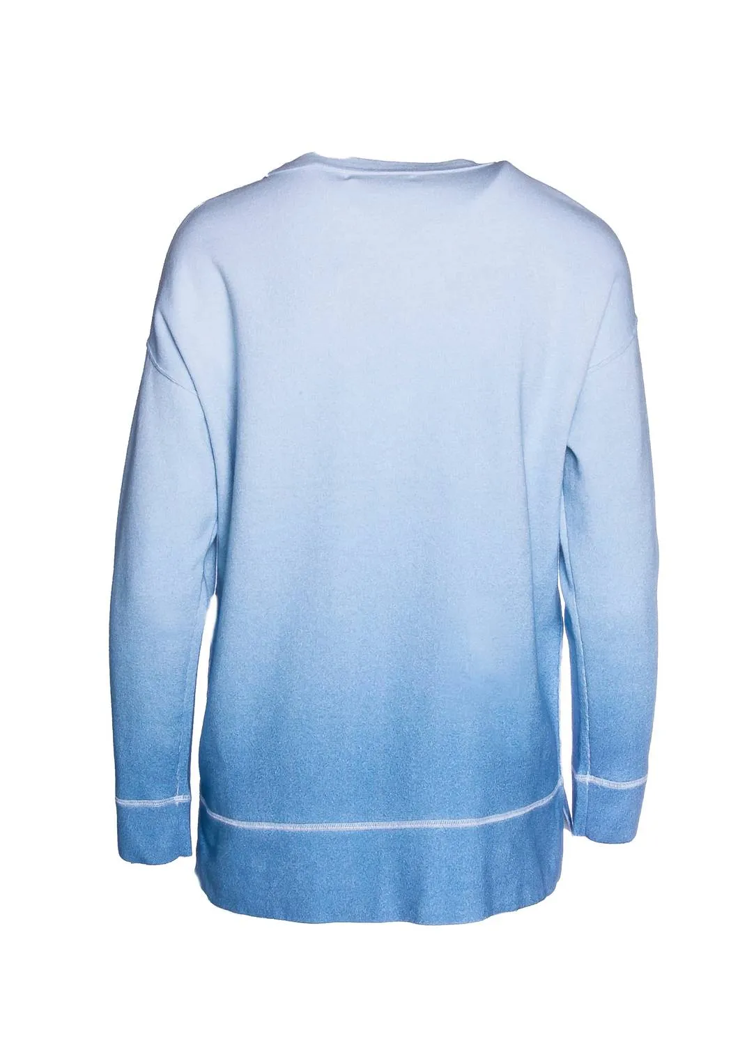 3/4 Sleeve Ombre Pullover