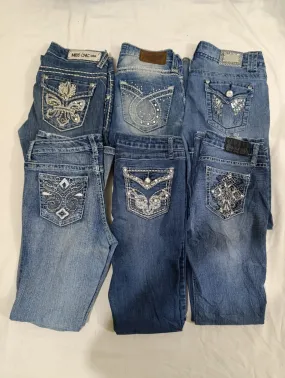 #54 Y2K Ladies Flared Jeans -15