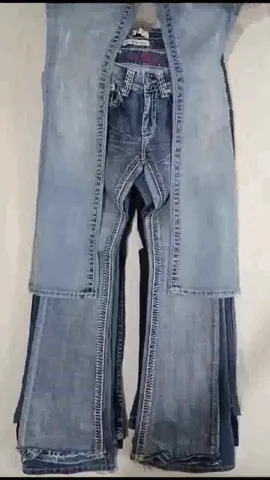 #56 Ladies Y2K Flared Jeans -15