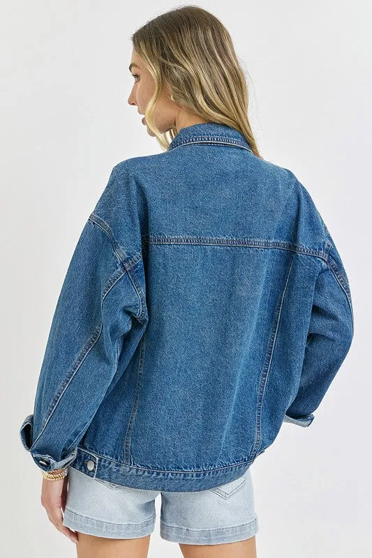 Birdie Denim Over Sized Jacket