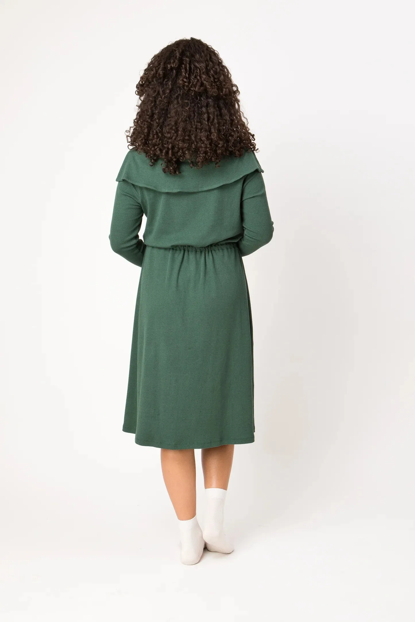 Biwa Dress Green