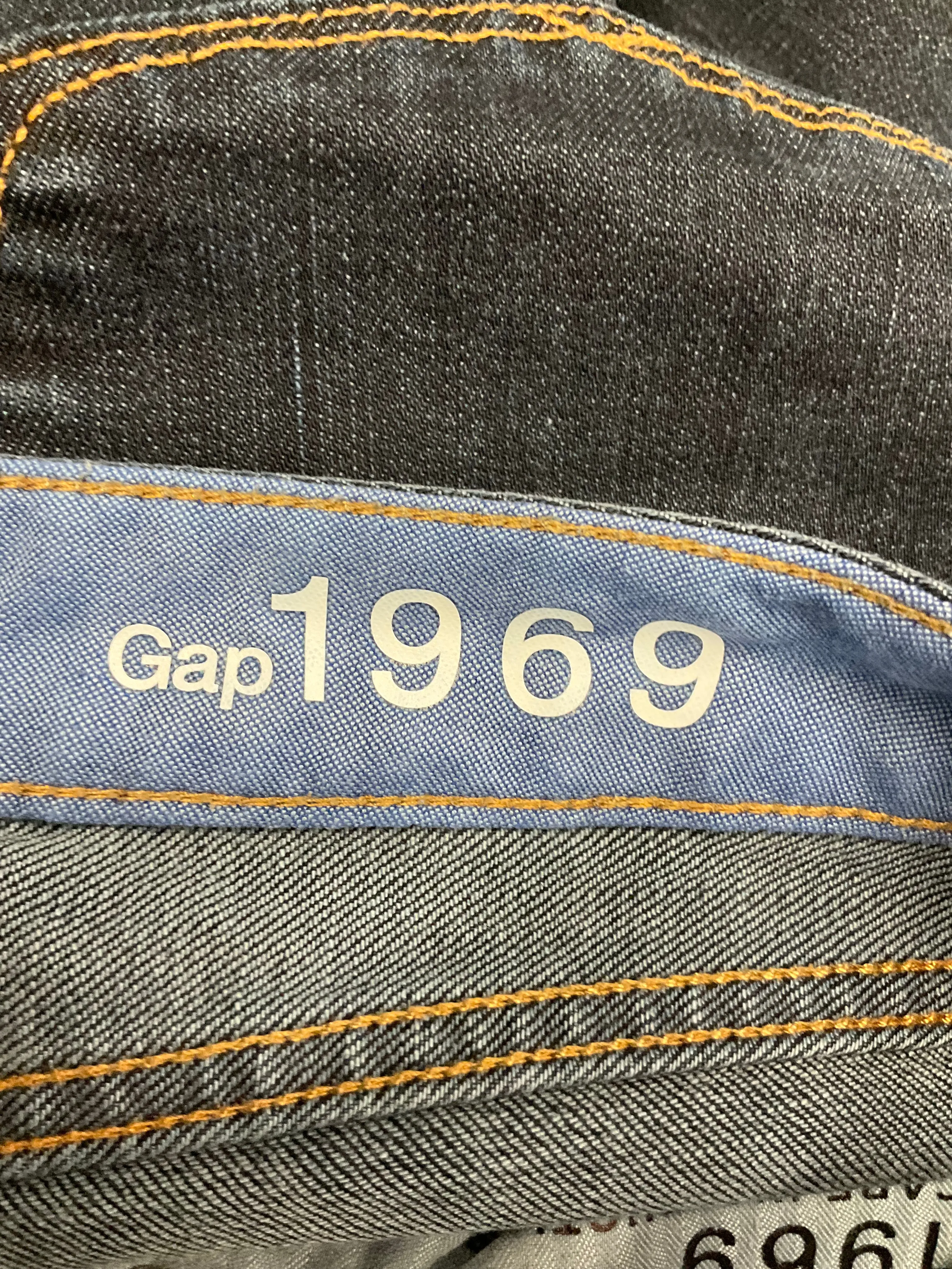 Blue Denim Jeans Flared Gap, Size 8