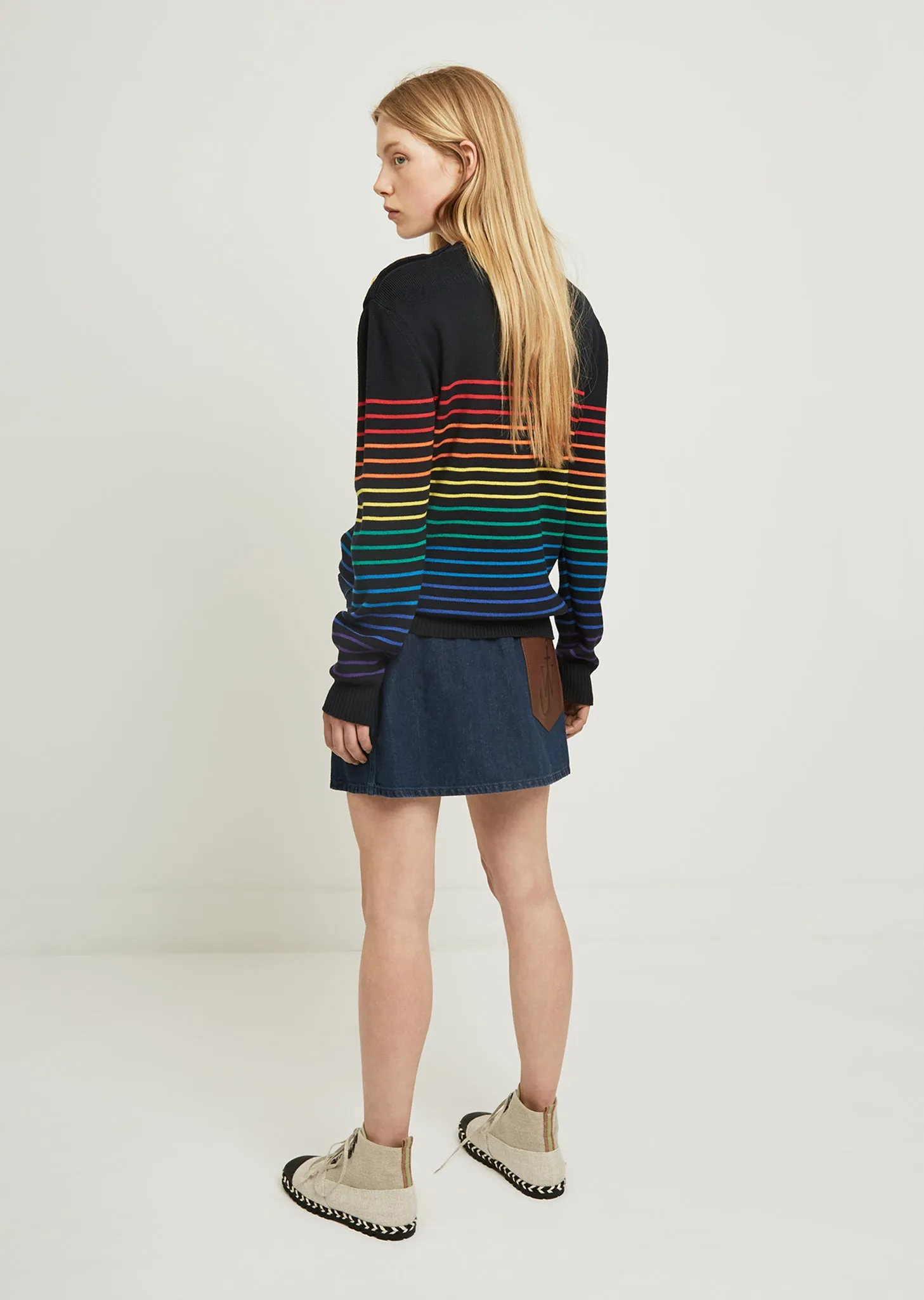 Denim Mini Skirt