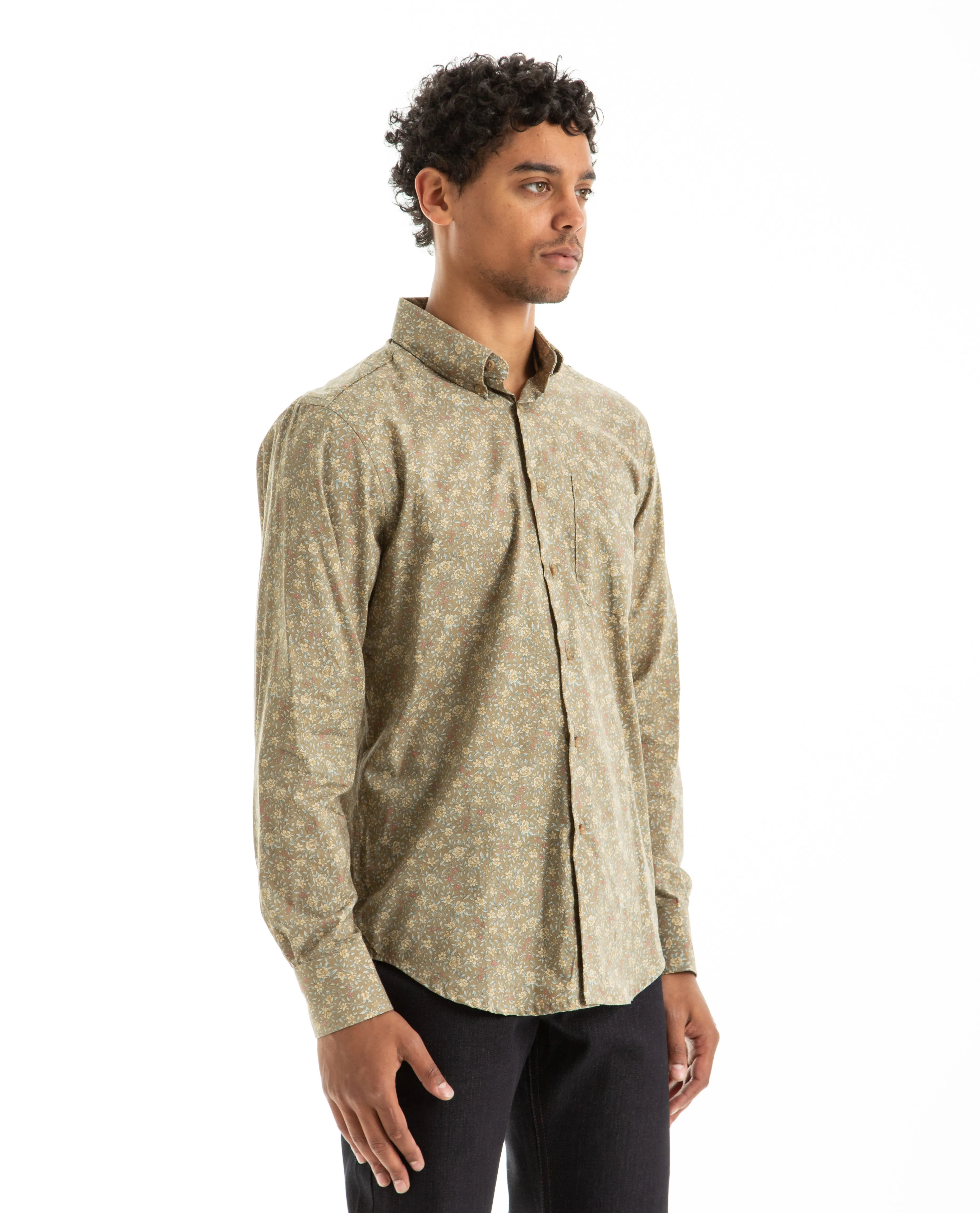 Easy Shirt Bell Flowers Cinnamon