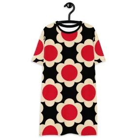 ELLIE red black - T-shirt dress
