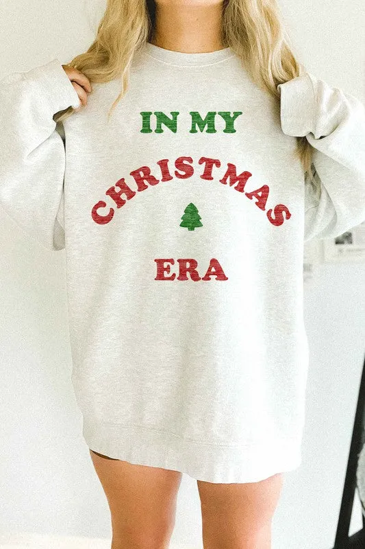 IN MY CHRISTMAS ERA OVERSIZED GRAPHIC SWEATSHIRT