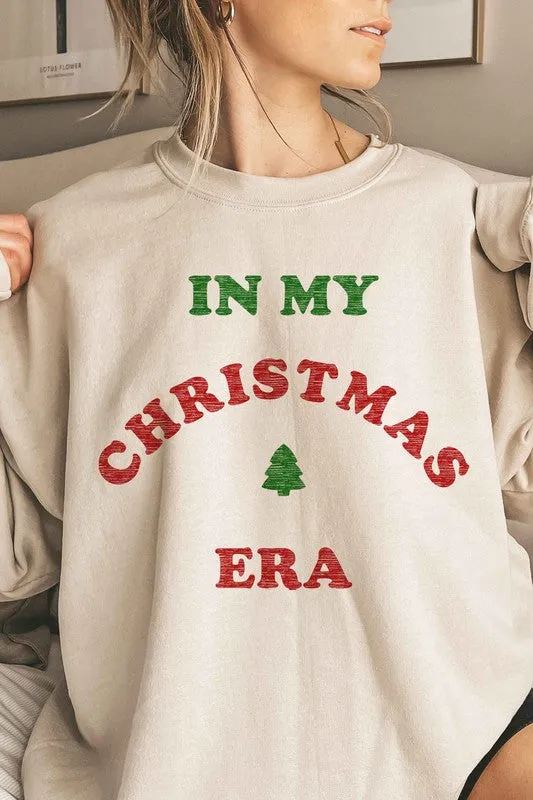 IN MY CHRISTMAS ERA OVERSIZED GRAPHIC SWEATSHIRT
