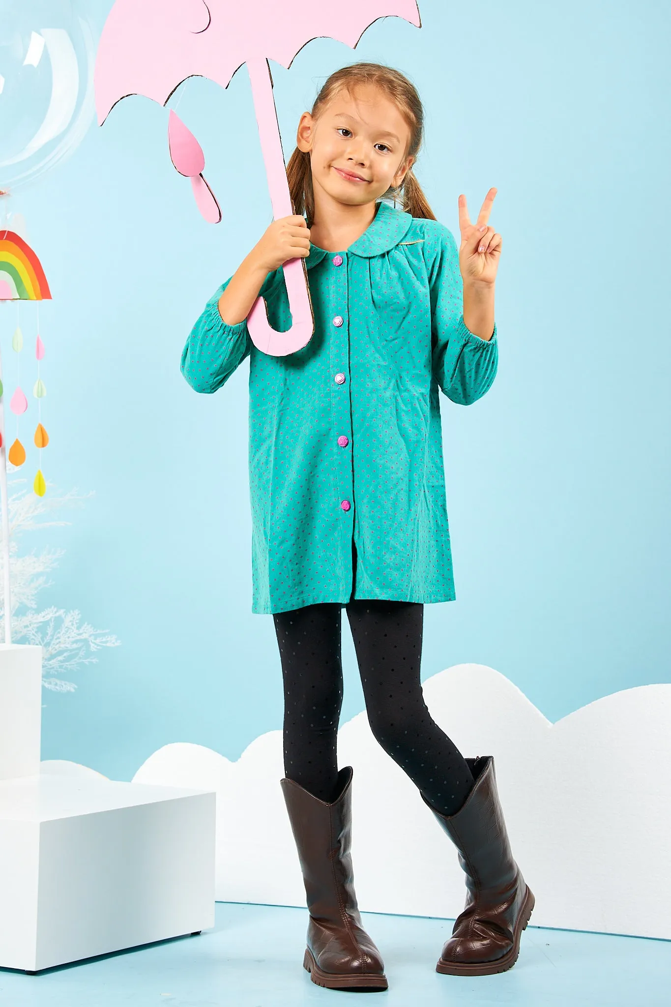 Kids Shirt Shift Dress