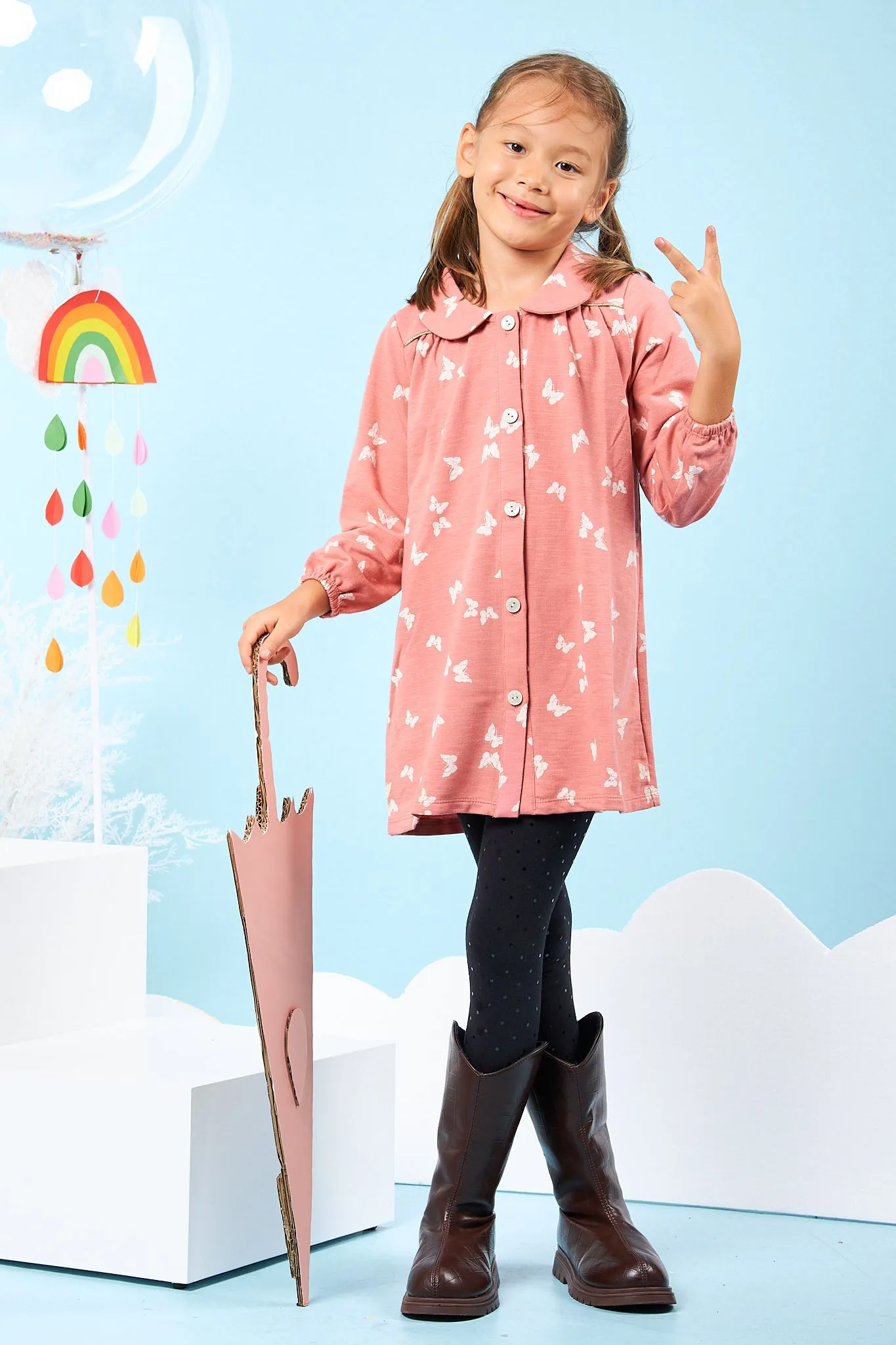 Kids Shirt Shift Dress
