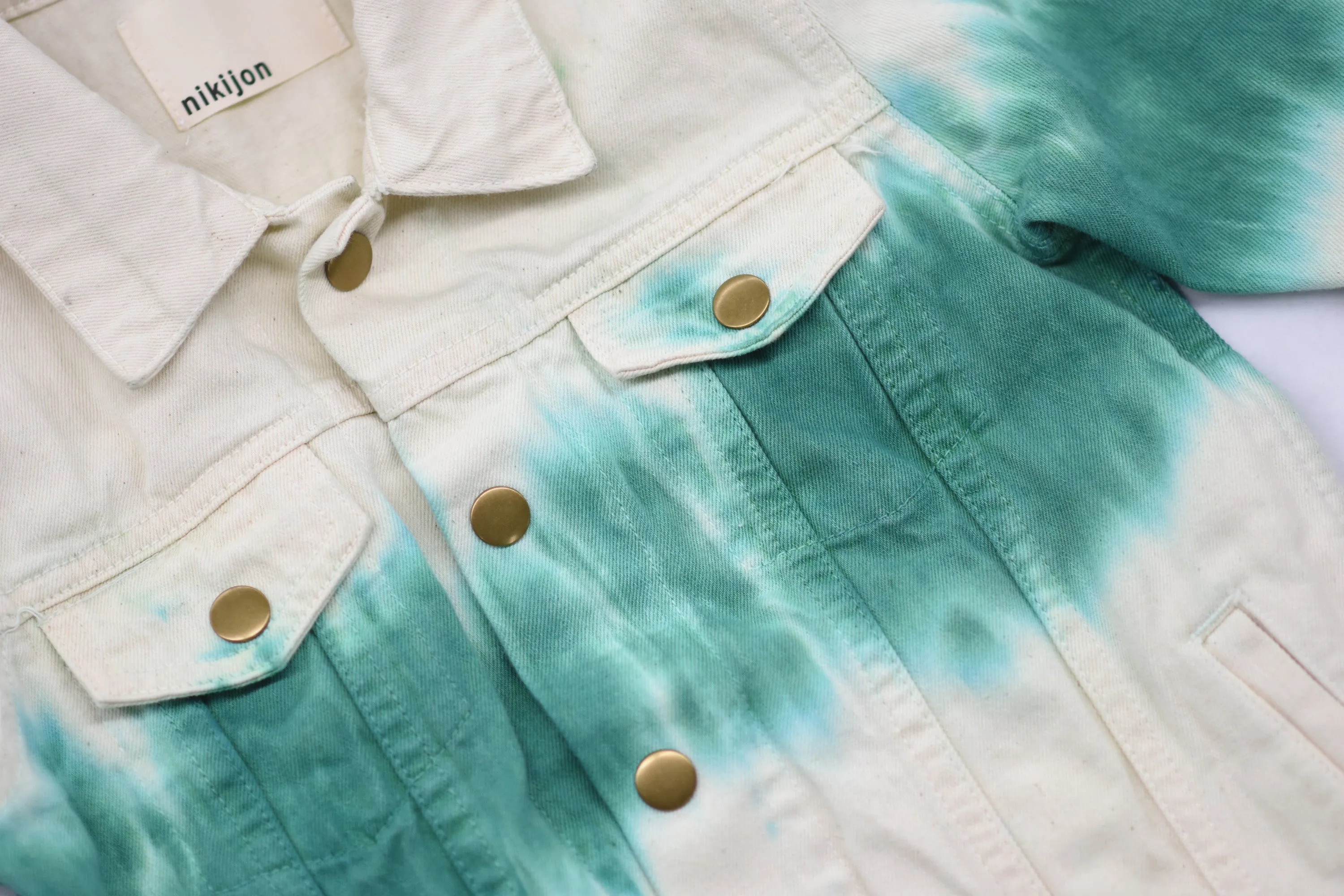 Kids' Striped Denim Jacket