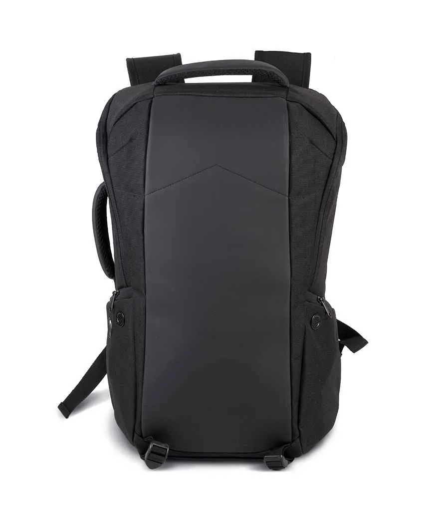 Kimood Anti-Theft Backpack | Black/Black