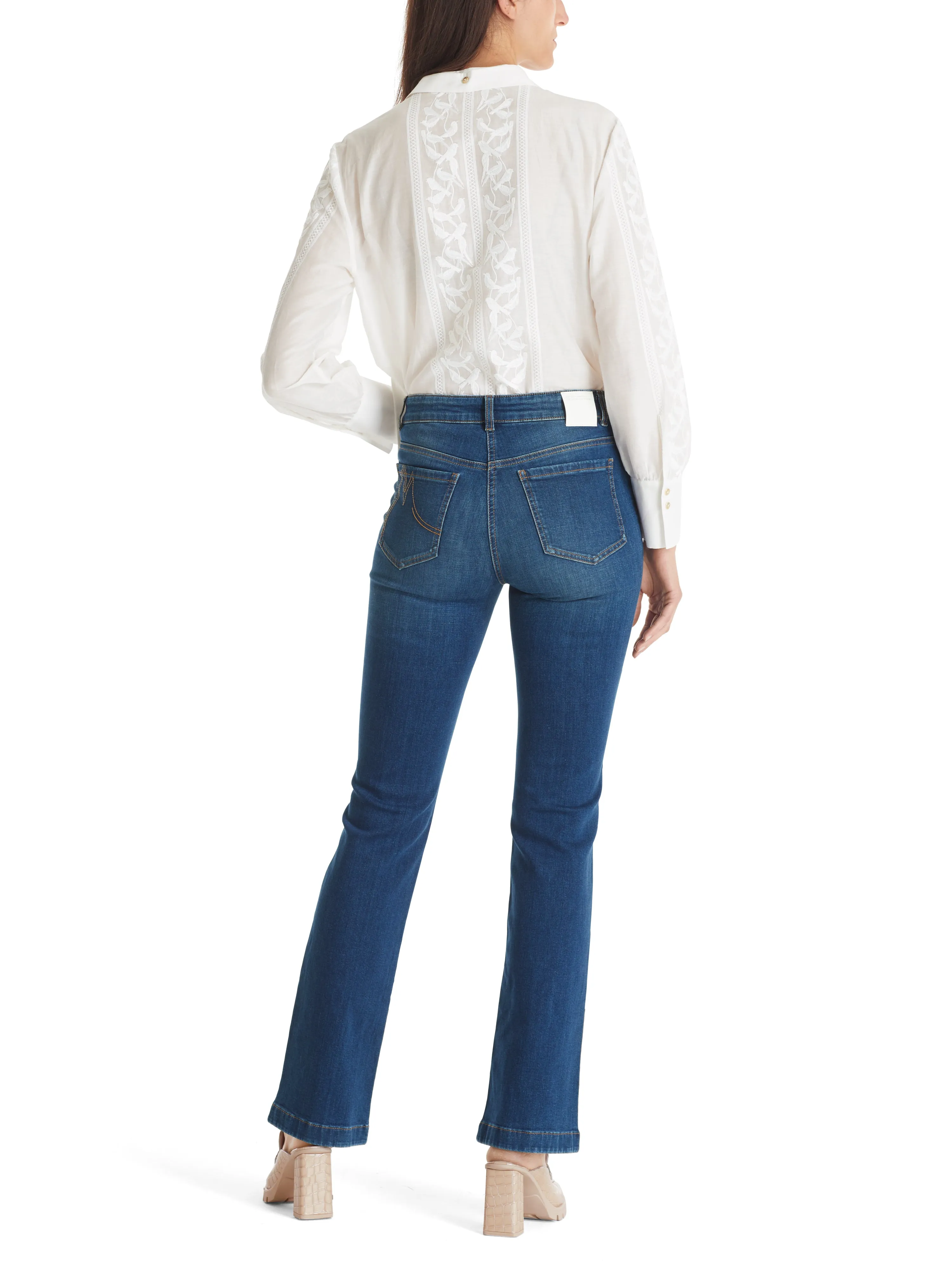 MARC CAIN Blue Flared Jeans