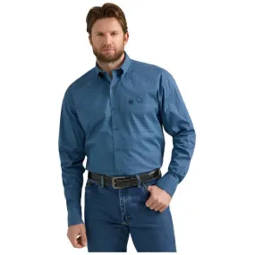 Men's Wrangler® George Strait One Pocket Long Sleeve Shirt 112352723