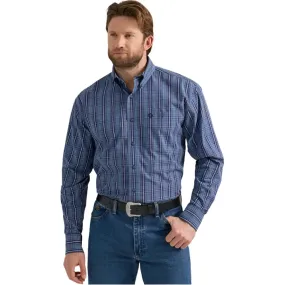 Men's Wrangler® George Strait One Pocket Long Sleeve Shirt 112352727