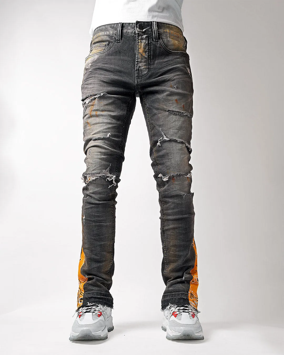 Mursaki Steele Flare Jean 323-157FL