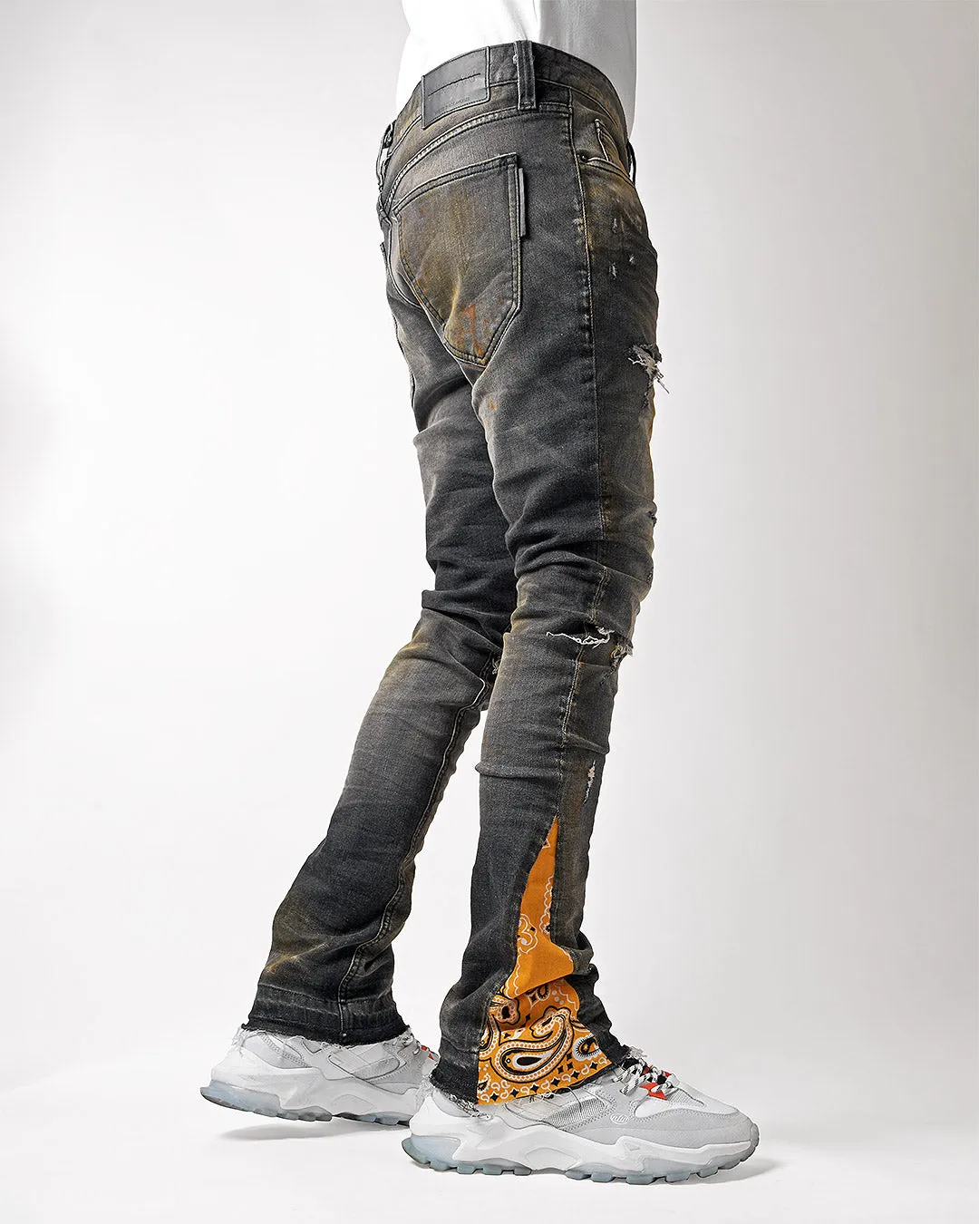 Mursaki Steele Flare Jean 323-157FL