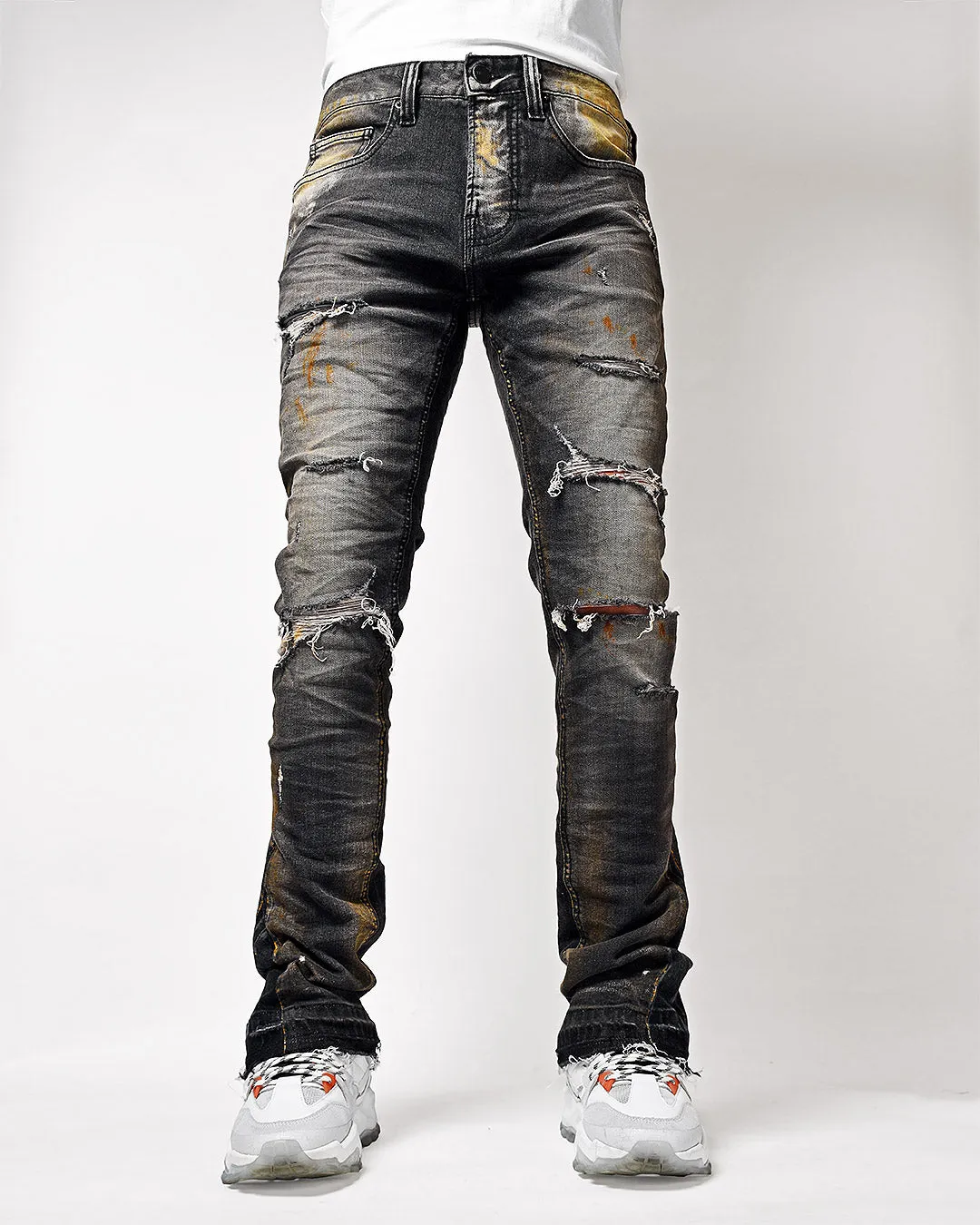 Mursaki Steele Flare Jean 323-157FL