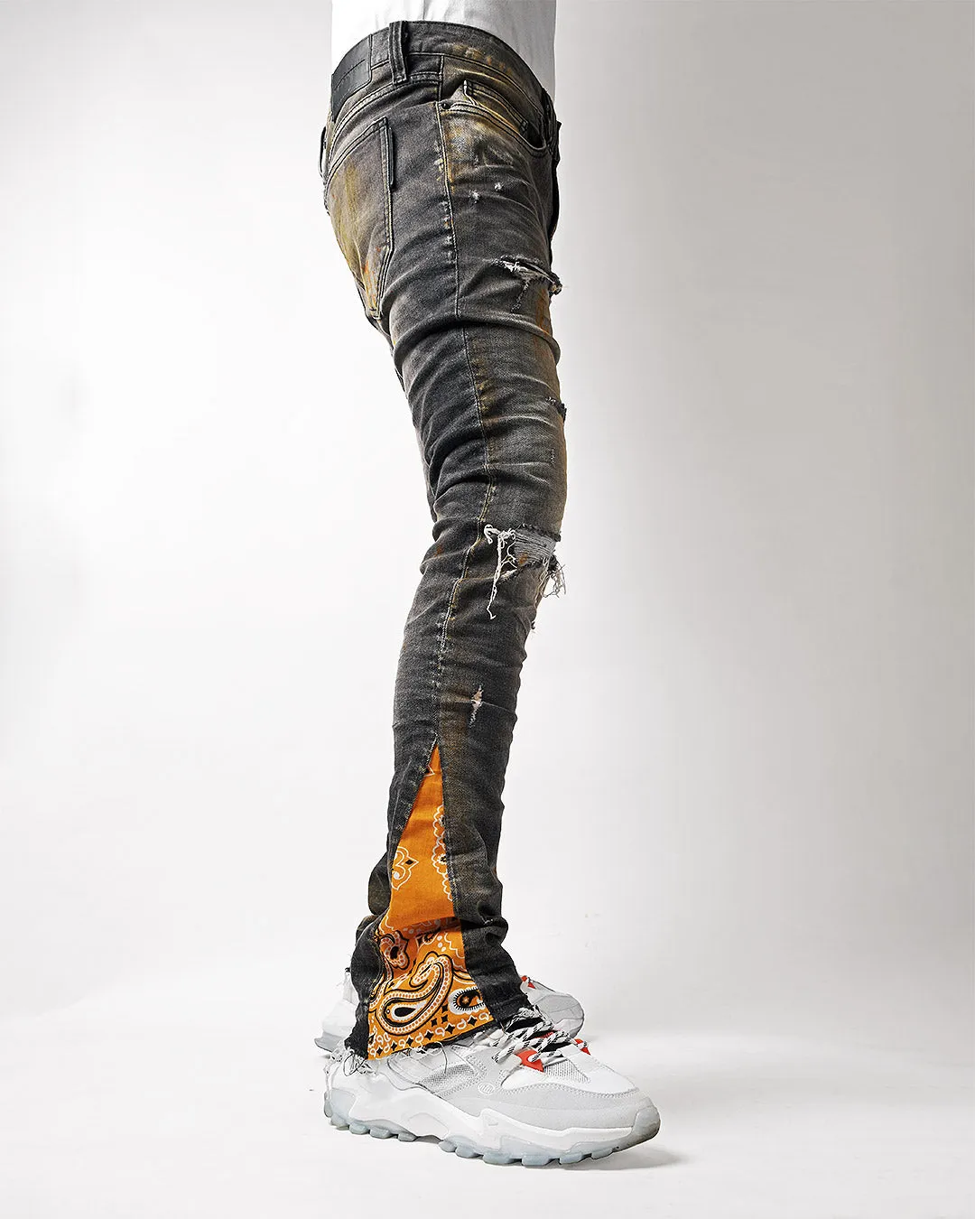 Mursaki Steele Flare Jean 323-157FL