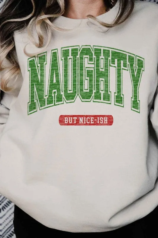 NAUGHTY BUT NICEISH OVERSIZED SWEATSHIRT