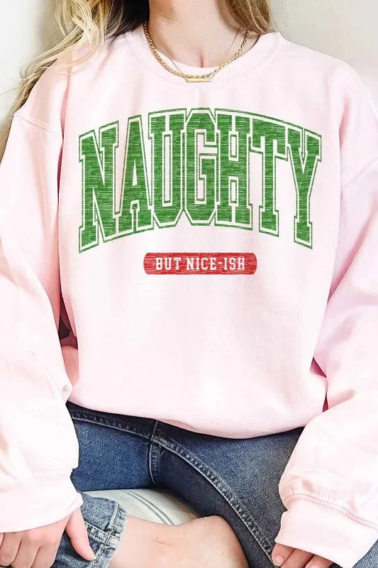 NAUGHTY BUT NICEISH OVERSIZED SWEATSHIRT