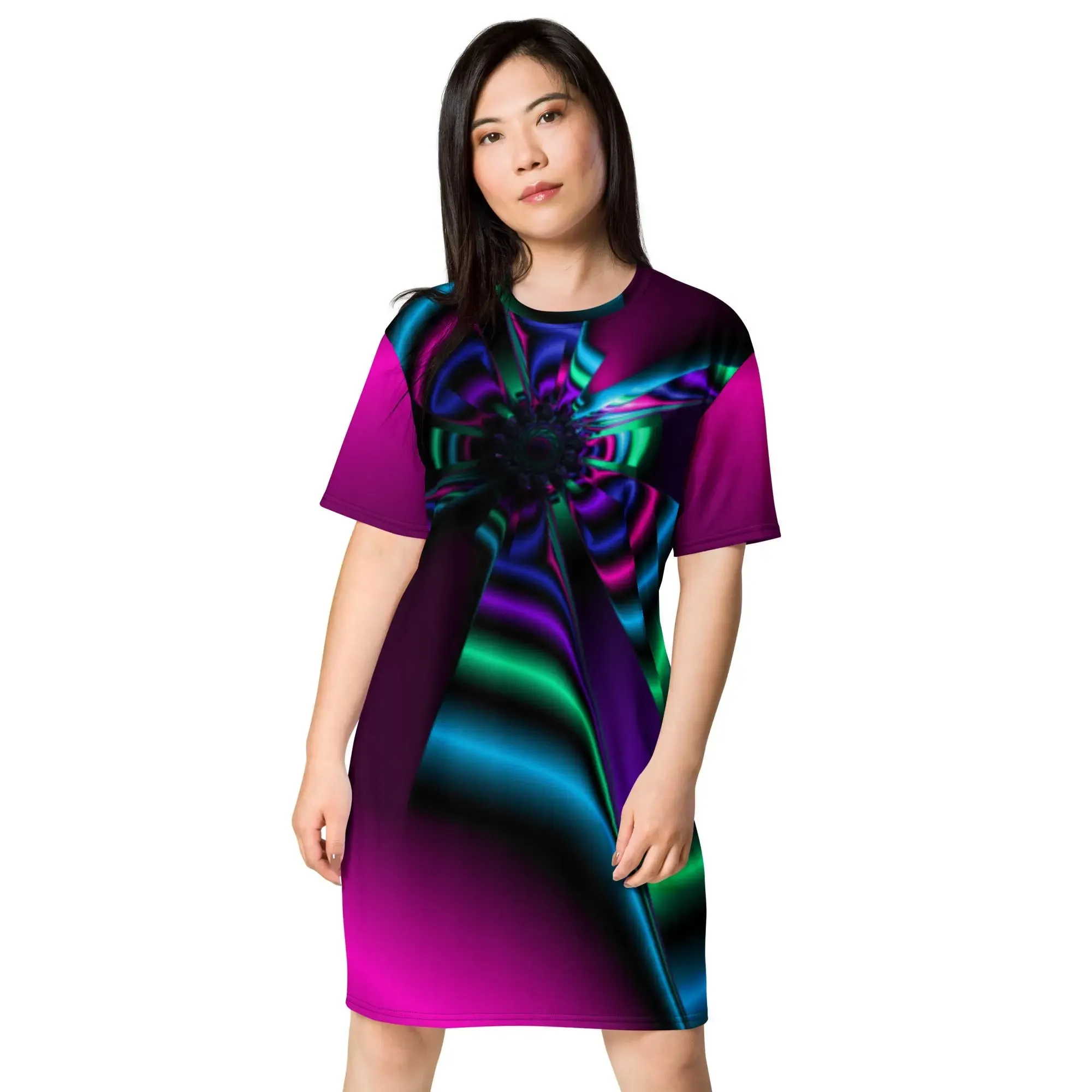 "Cosmic Blast" Collection - T-Shirt Dress