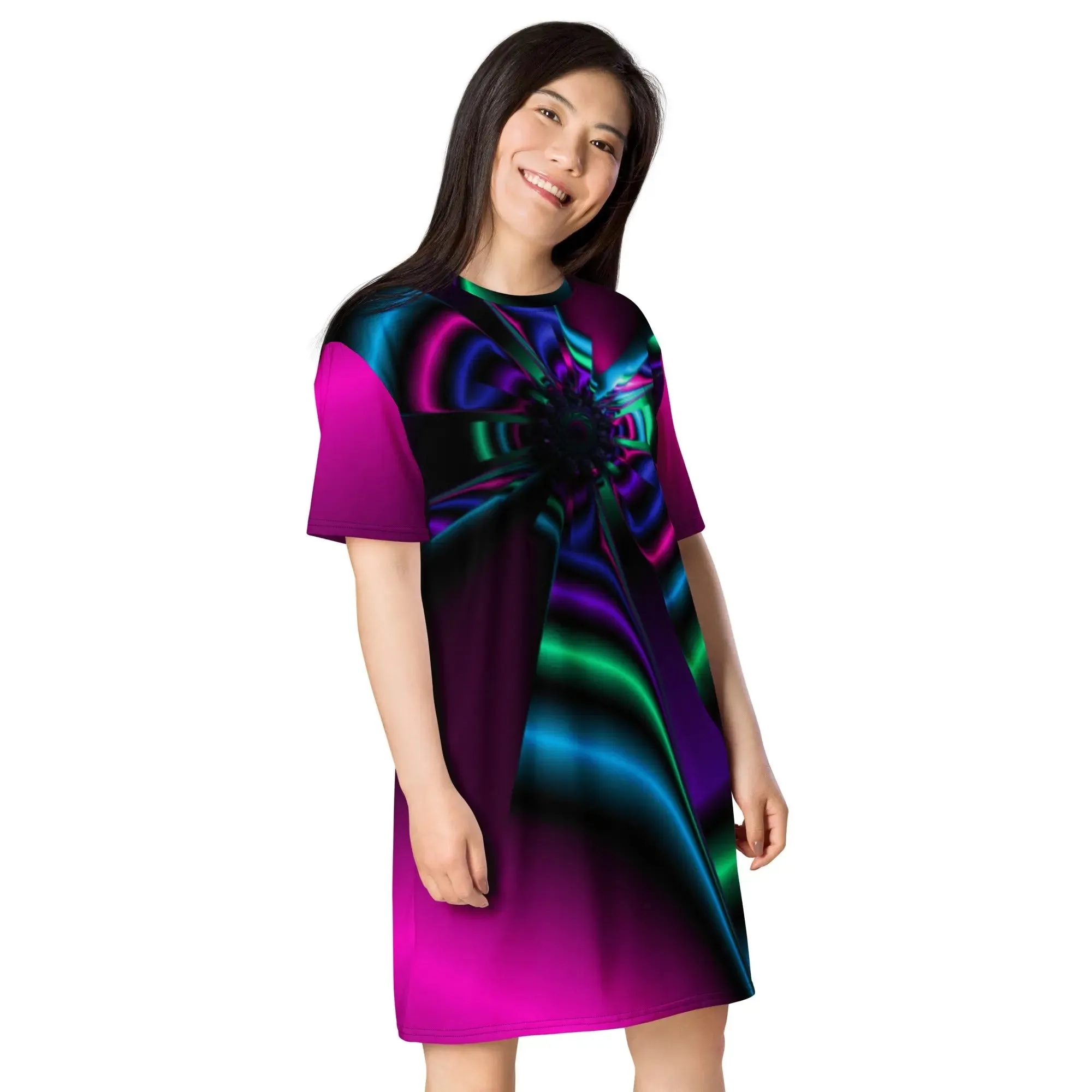 "Cosmic Blast" Collection - T-Shirt Dress