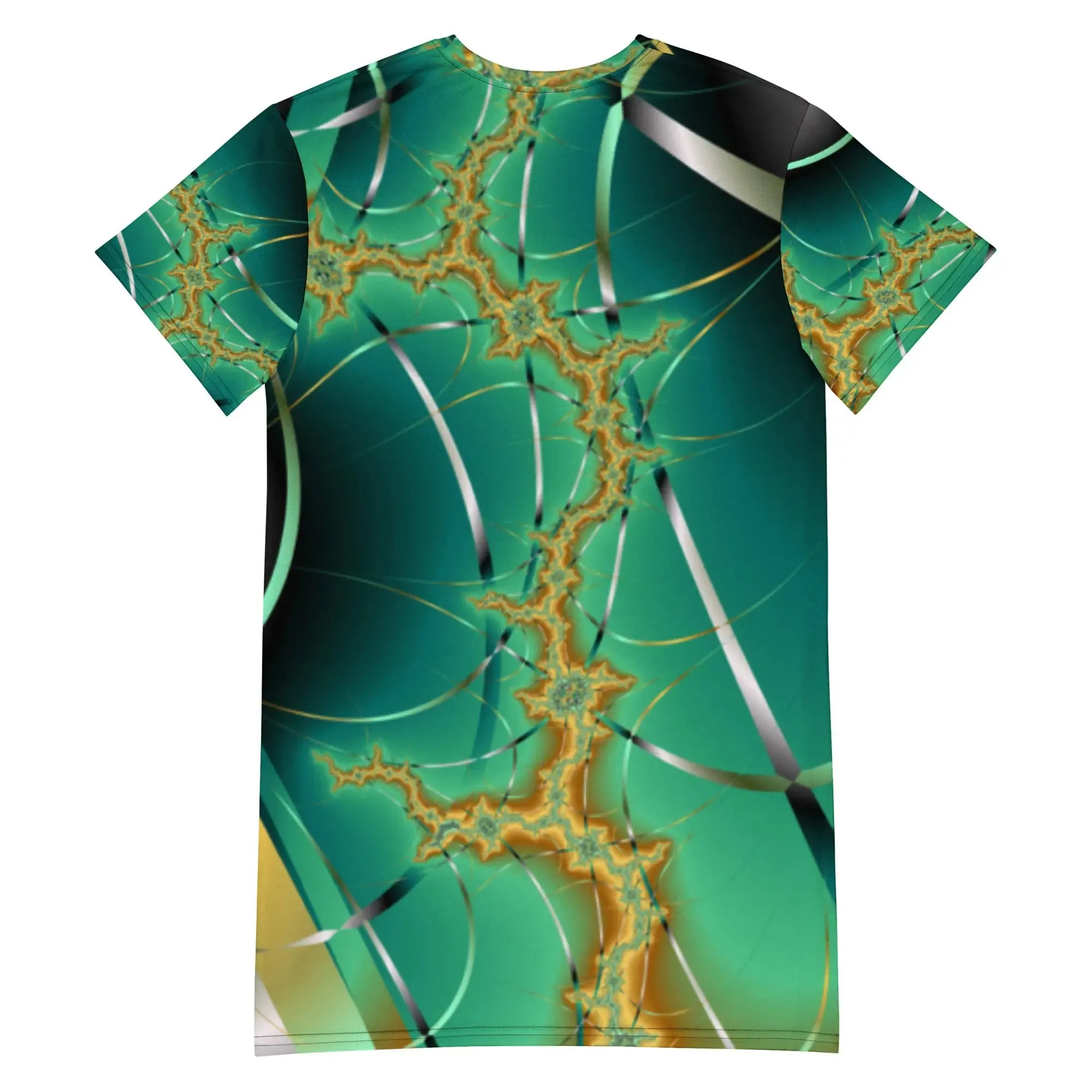 "Cosmic Twist" Collection - T-Shirt Dress