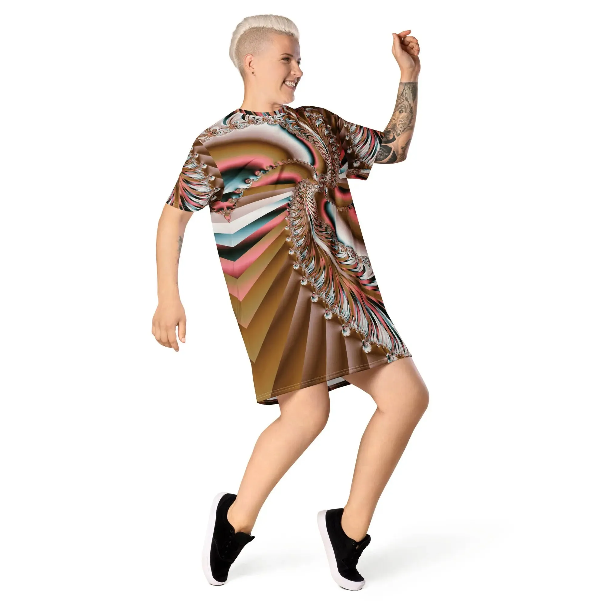 "Summer Spin" Collection - T-Shirt Dress