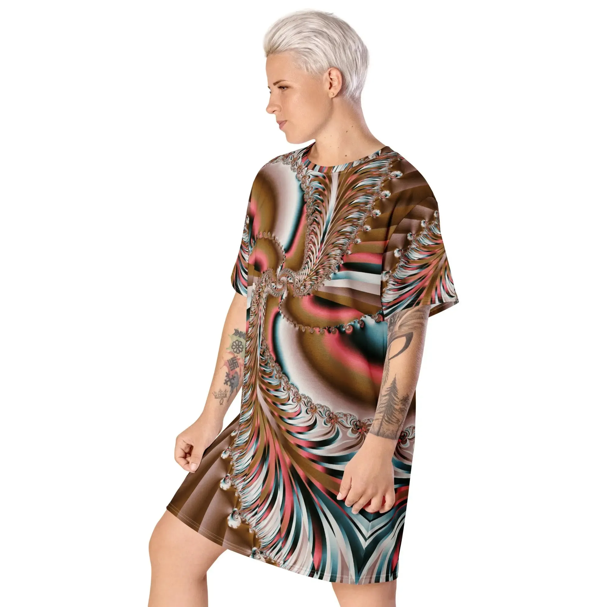 "Summer Spin" Collection - T-Shirt Dress