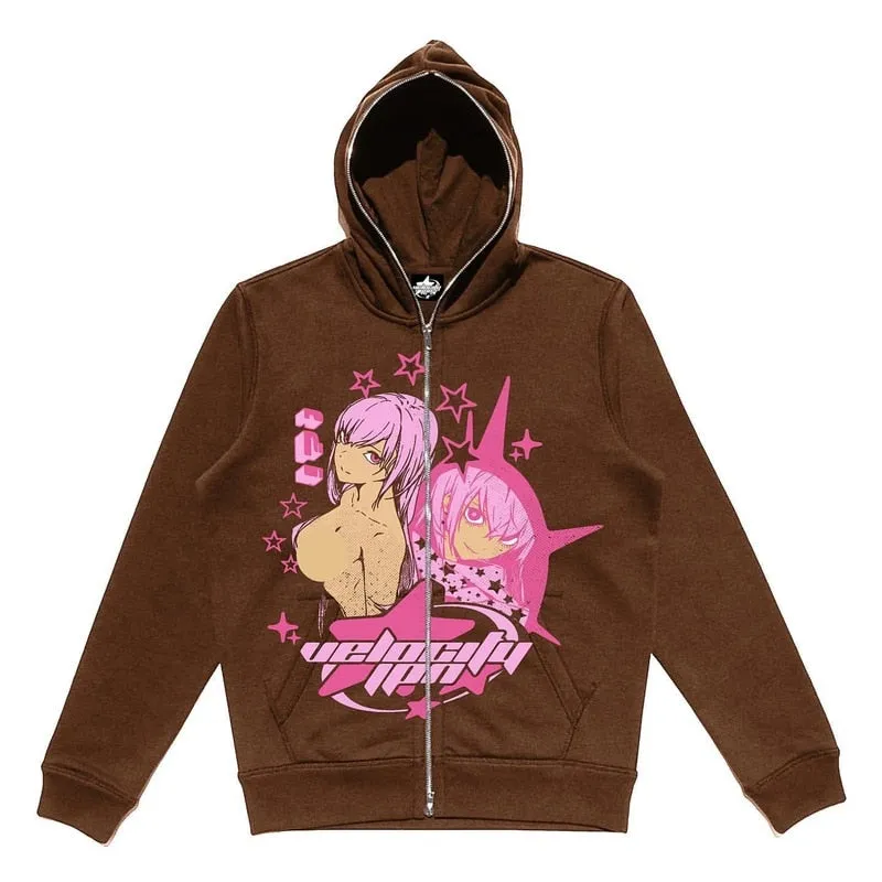 "VELOCITY" -  Soul Eater Anime Oversized Hoodie | 5 Colors