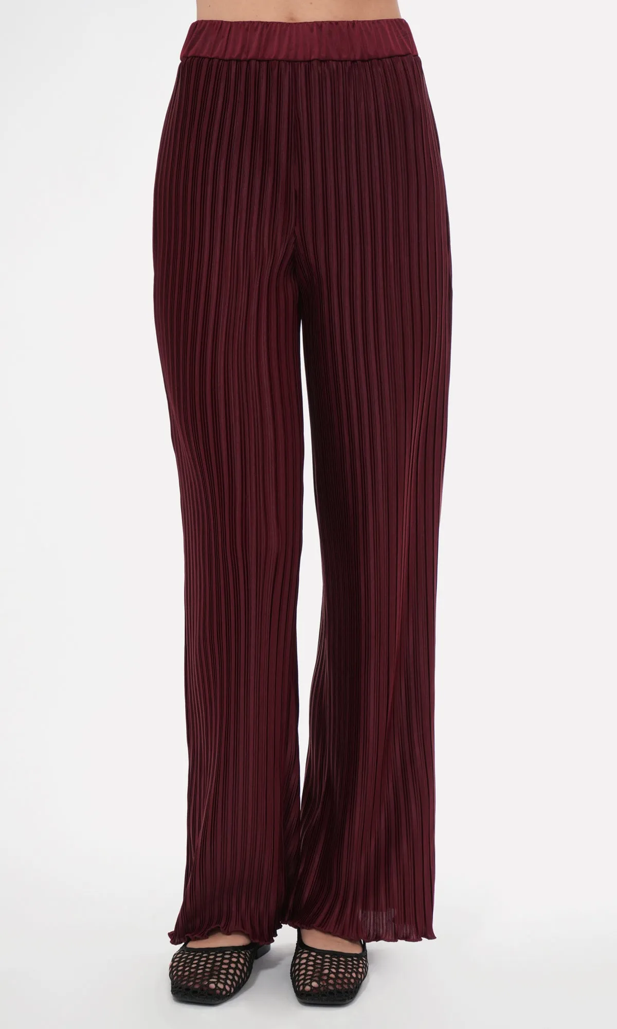 Randal Pleated Wide Leg Pant