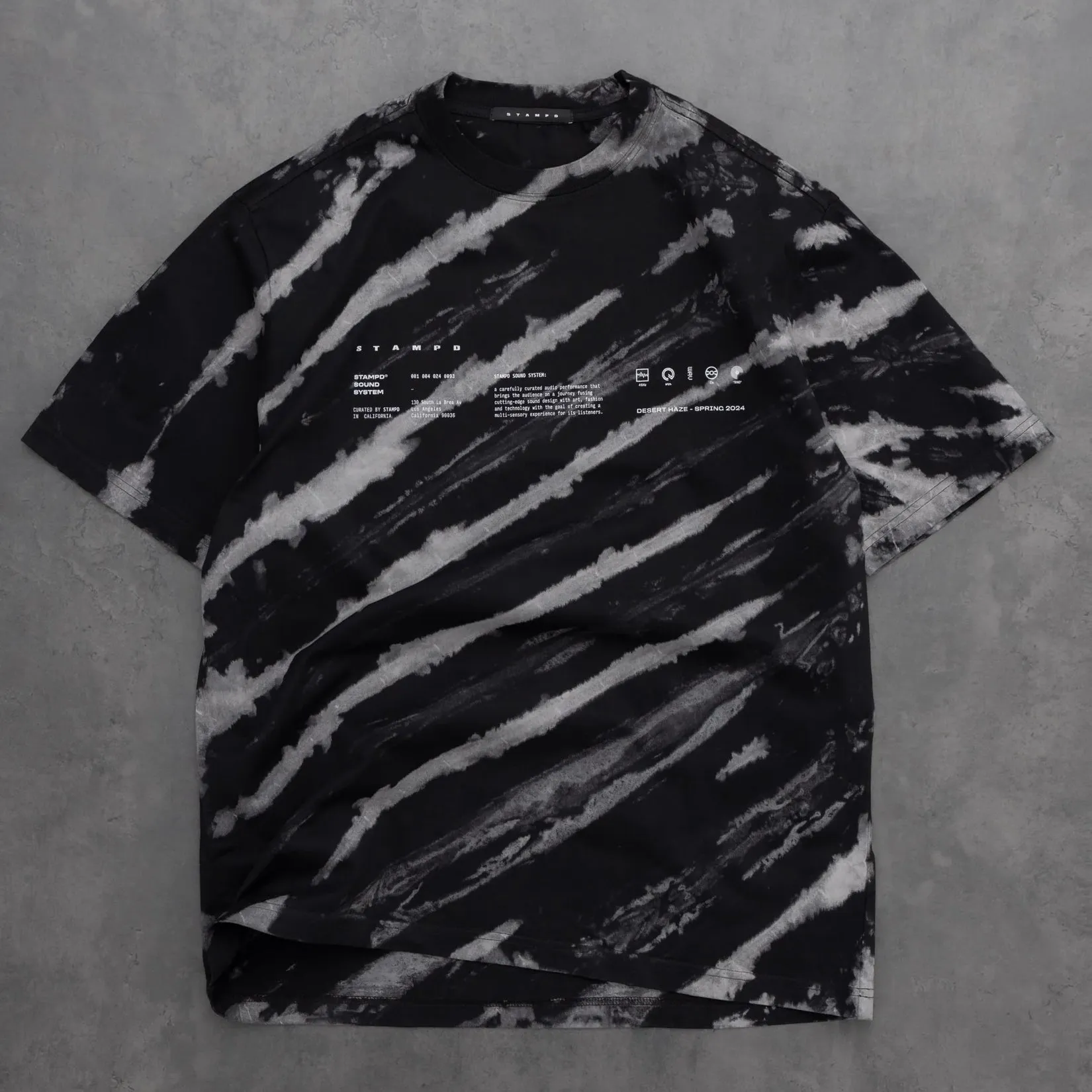 Stampd Sound System Tie Dye Relaxed Tee