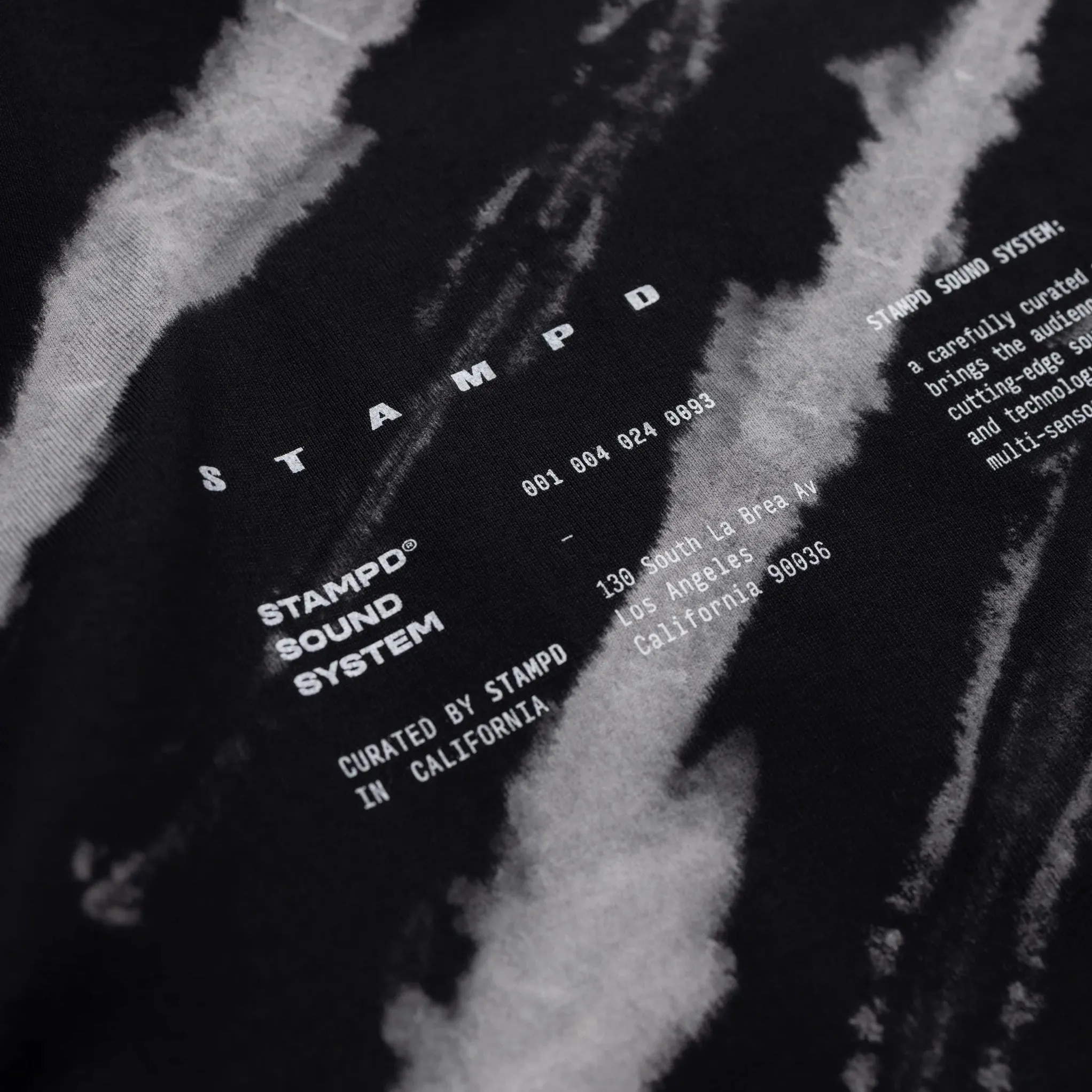 Stampd Sound System Tie Dye Relaxed Tee