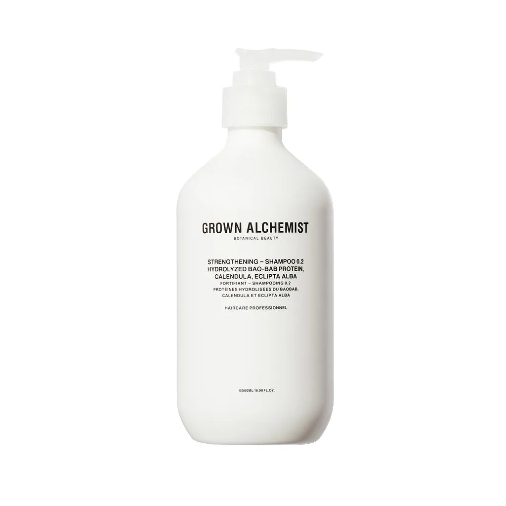 Strengthening Shampoo 0.2 - Hydrolyzed BaoBab Protein, Calendula, Eclipta Alba