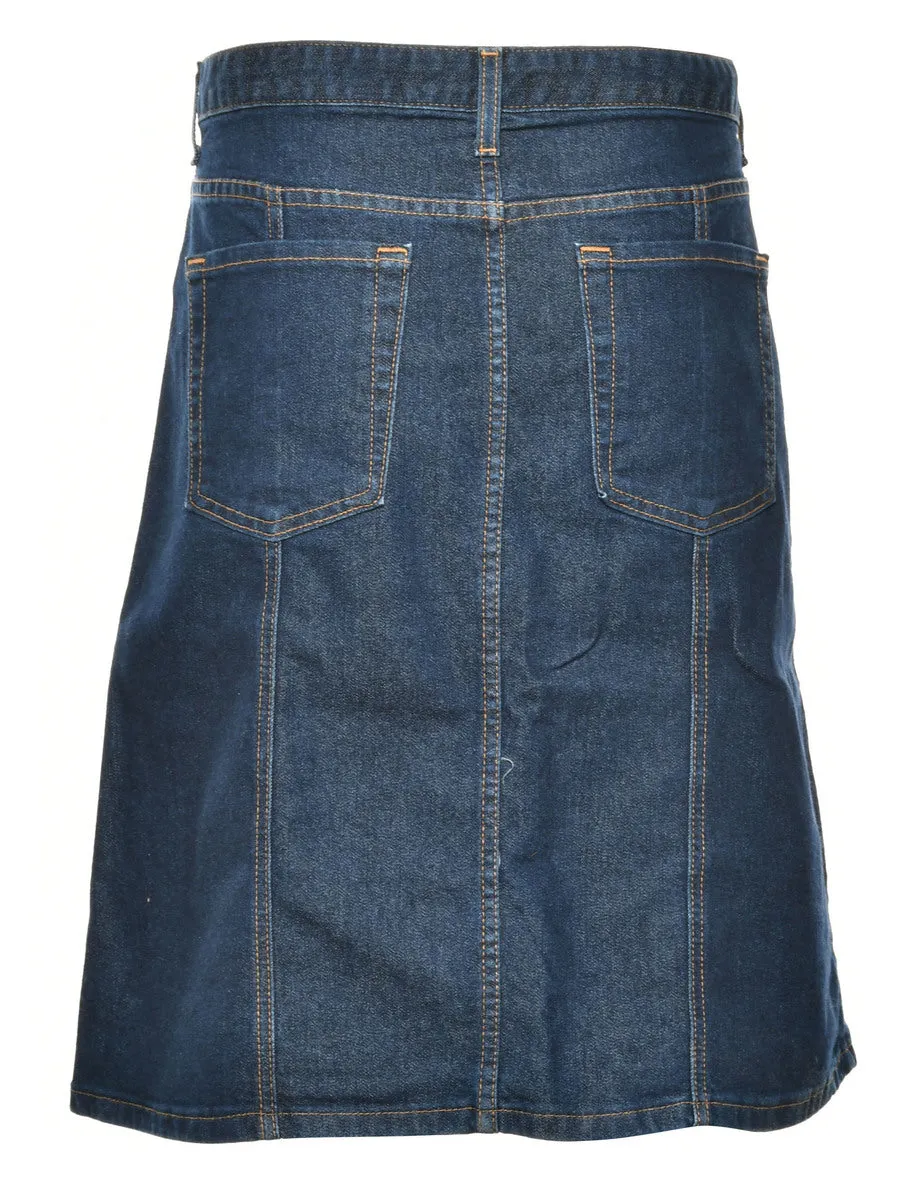 Tommy Hilfiger 1990s Denim Skirt - XL