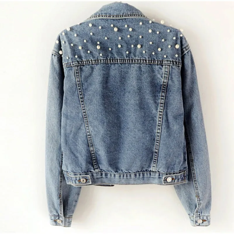 Women Pearl Beading Jackets