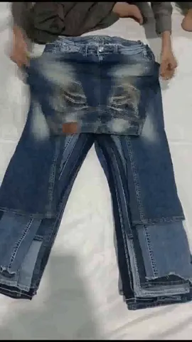 Y2k embroidered ladies flared jeans 20 pieces