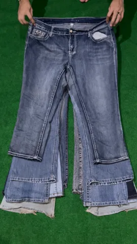 Y2K women's Flared Jeans 12 Pieces